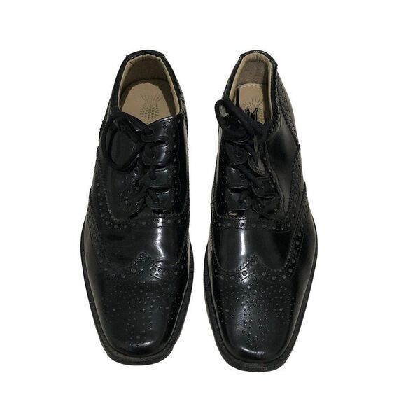 Thistle Shoes Scotland Oxfords Lace Up  Formal Wingtip Shoes Men Size 11 1/2 - Picture 2 of 8